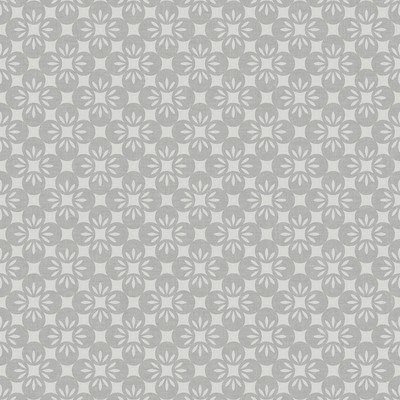 Brewster Wallcovering Orbit Grey Floral Wallpaper Grey