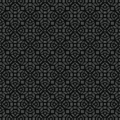 Brewster Wallcovering Element Black Mosaic Wallpaper Black