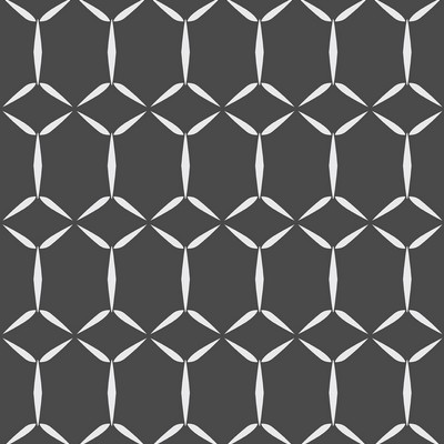 Brewster Wallcovering Fusion Black Geometric Wallpaper Black