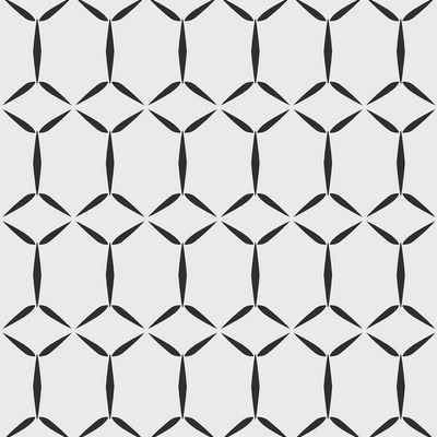 Brewster Wallcovering Fusion White Geometric Wallpaper White