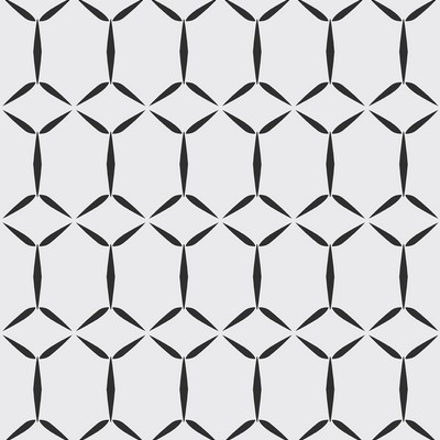 Brewster Wallcovering Fusion White Geometric Wallpaper White
