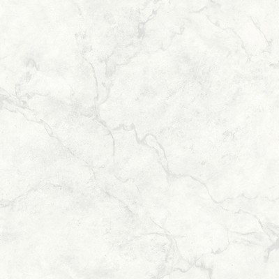Brewster Wallcovering Innuendo White Marble Wallpaper White