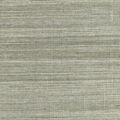 Brewster Wallcovering Nathan Silver Grasscloth Wallpaper Silver