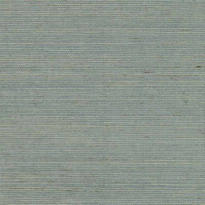 Brewster Wallcovering Zhejiang Aquamarine Grasscloth Wallpaper Aquamarine