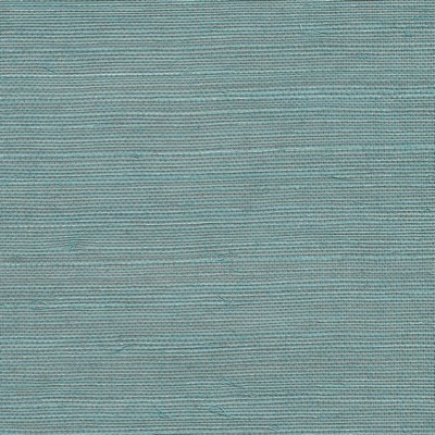 Brewster Wallcovering Haiphong Turquoise Grasscloth Wallpaper Turquoise