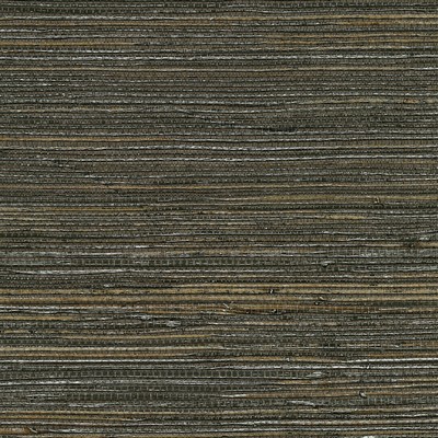 Brewster Wallcovering Shandong Chocolate Ramie Grasscloth Wallpaper Chocolate