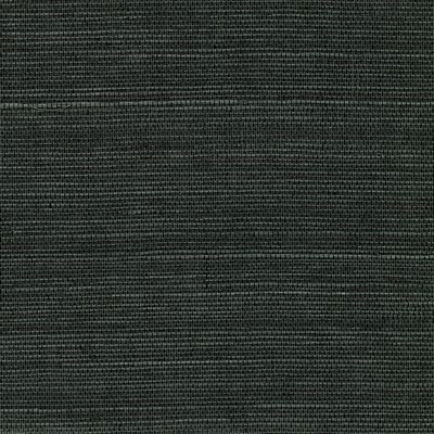 Brewster Wallcovering Kowloon Charcoal Sisal Grasscloth Wallpaper Charcoal