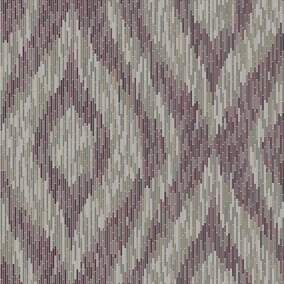Brewster Wallcovering Ethereal Purple Ogee Wallpaper Purple