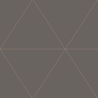 Brewster Wallcovering Twilight Grey Geometric Wallpaper Grey