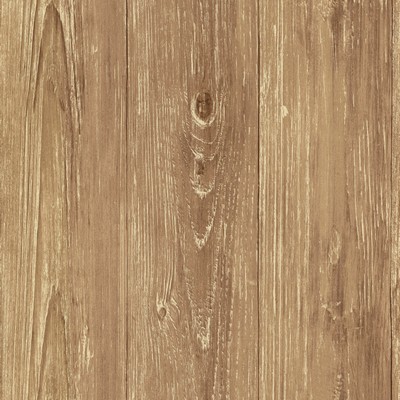 Brewster Wallcovering Thatcher Brown Wood Texture Wallpaper Brown