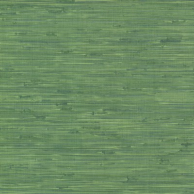 Brewster Wallcovering Fiber Green Weave Texture Wallpaper Green