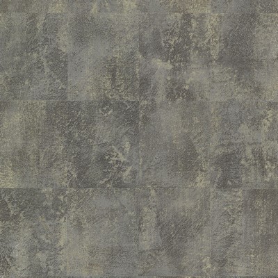 Brewster Wallcovering Azoic Dark Grey Brushstroke Squares Wallpaper Dark Grey