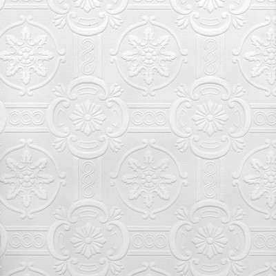 Brewster Wallcovering Westerberg Paintable Ornate Tiles Wallpaper Paintable