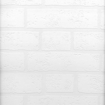 Brewster Wallcovering Bridgers Paintable Brick Wallpaper Paintable