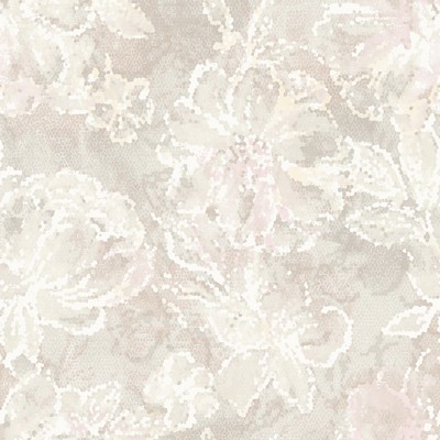 Brewster Wallcovering Allure Blush Floral Wallpaper Blush