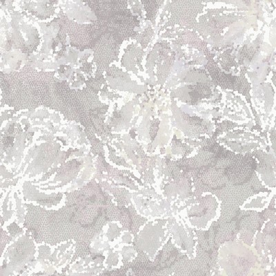 Brewster Wallcovering Allure Lavender Floral Wallpaper Lavender