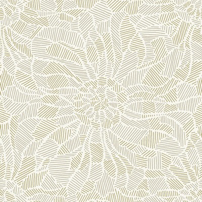 Brewster Wallcovering Daydream Honey Abstract Floral Wallpaper Honey