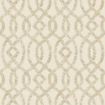 Brewster Wallcovering Ethereal Bronze Trellis Wallpaper Bronze