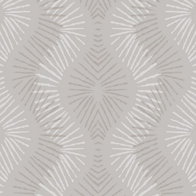 Brewster Wallcovering Feliz Champagne Beaded Ogee Wallpaper Champagne