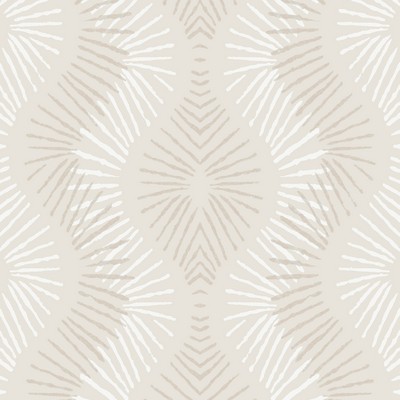 Brewster Wallcovering Feliz Platinum Beaded Ogee Wallpaper Platinum