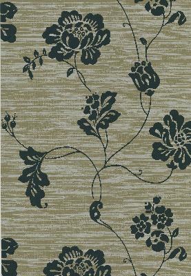 Brewster Wallcovering Amizmiz Taupe Floral Trail Taupe