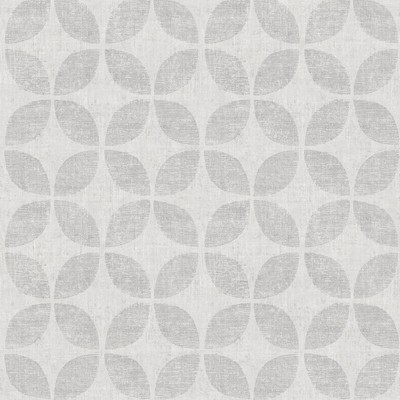 Brewster Wallcovering Polaris Silver Geometric Wallpaper Silver