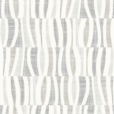 Brewster Wallcovering Tides Grey Abstract Texture Wallpaper Grey