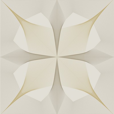 Brewster Wallcovering Radius Off-White Geometric Wallpaper Off-White