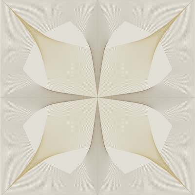 Brewster Wallcovering Radius Off-White Geometric Wallpaper Off-White