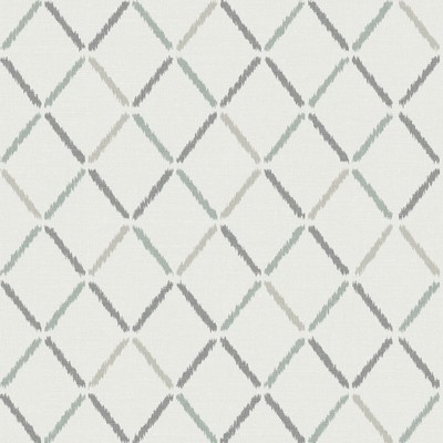 Brewster Wallcovering Allotrope Grey Linen Geometric Wallpaper Grey