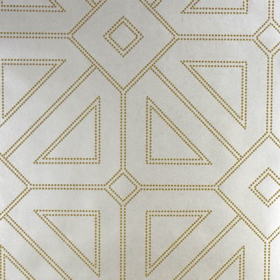 Brewster Wallcovering Voltaire Ivory Geometric Wallpaper Ivory