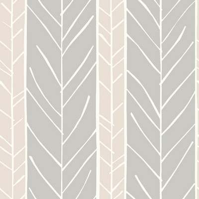 Brewster Wallcovering Lottie Rose Stripe Wallpaper Rose