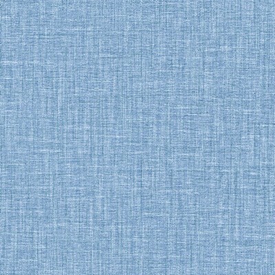 Brewster Wallcovering Jocelyn Blue Faux Linen Wallpaper Blue