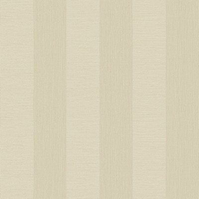 Brewster Wallcovering Intrepid Champagne Faux Grasscloth Stripe Wallpaper Champagne