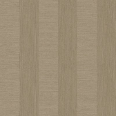 Brewster Wallcovering Intrepid Beige Faux Grasscloth Stripe Wallpaper Beige