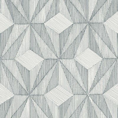 Brewster Wallcovering Paragon Slate Geometric Wallpaper Slate