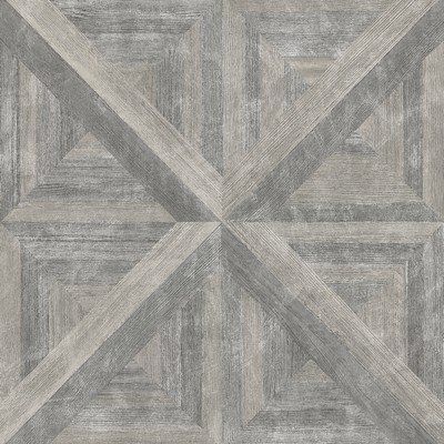 Brewster Wallcovering Carriage House Taupe Geometric Wood Wallpaper Taupe