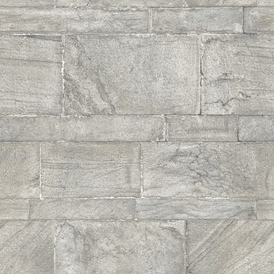 Brewster Wallcovering Clifton Light Grey Sandstone Wallpaper Light Grey