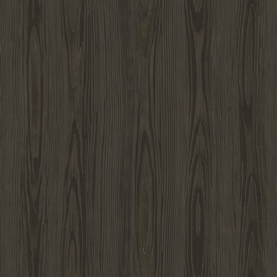 Brewster Wallcovering Tanice Dark Brown Faux Wood Texture Wallpaper Dark Brown