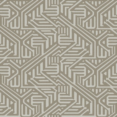 Brewster Wallcovering Nambiti Brown Geometric Wallpaper Brown