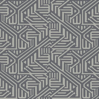 Brewster Wallcovering Nambiti Charcoal Geometric Wallpaper Charcoal