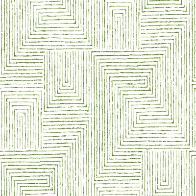 Brewster Wallcovering Merritt Green Geometric Wallpaper Green