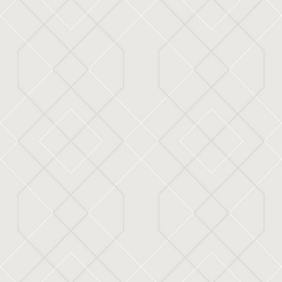 Brewster Wallcovering Ballard Silver Geometric Wallpaper Silver