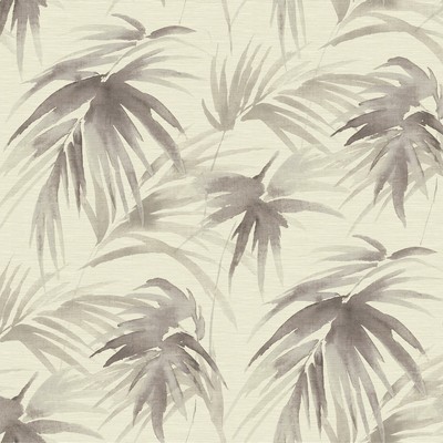 Brewster Wallcovering Darlana Pewter Grasscloth Wallpaper Pewter
