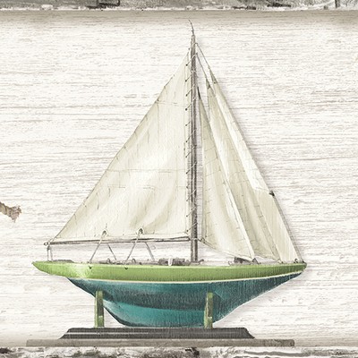 Brewster Wallcovering Set Sail Grey Boat Spool Grey