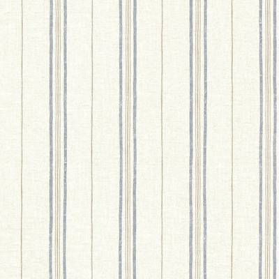 Brewster Wallcovering Catals Navy Grain Stripe Wallpaper Navy