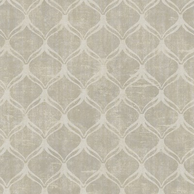 Brewster Wallcovering Bowery Taupe Ogee Wallpaper Taupe