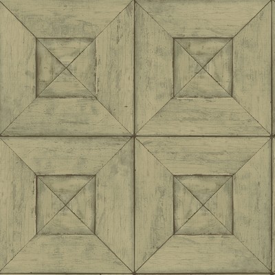 Brewster Wallcovering Verity Green Wood Wallpaper Green