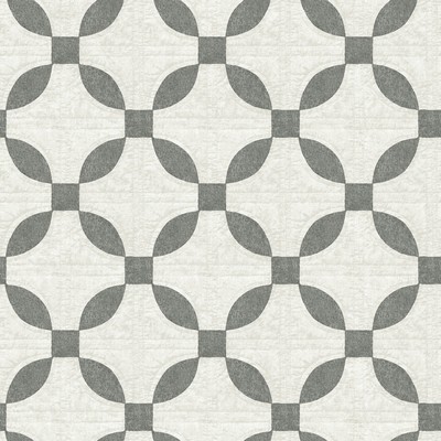 Brewster Wallcovering Justice Charcoal Quilt Wallpaper Charcoal
