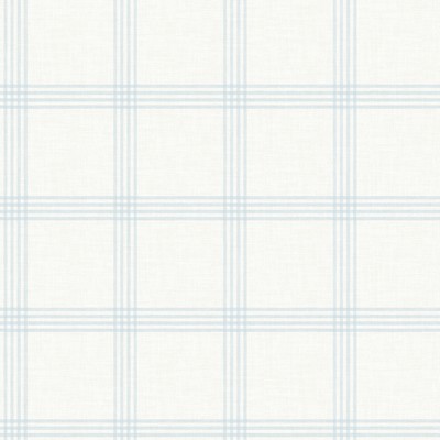 Brewster Wallcovering Ester Light Blue Plaid Wallpaper Light Blue